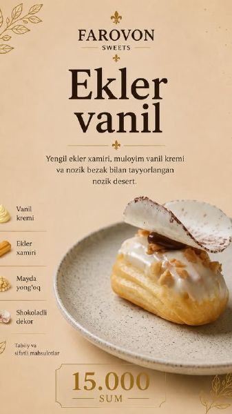 Ekler vanil