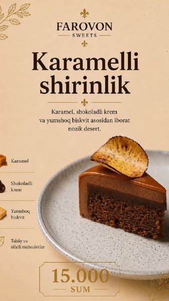 Karamelli shirinlik