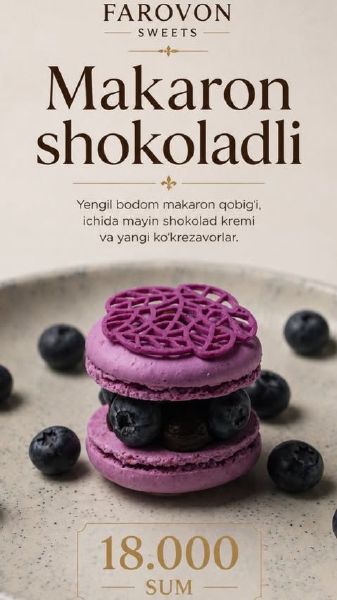 Makaron shokoladli